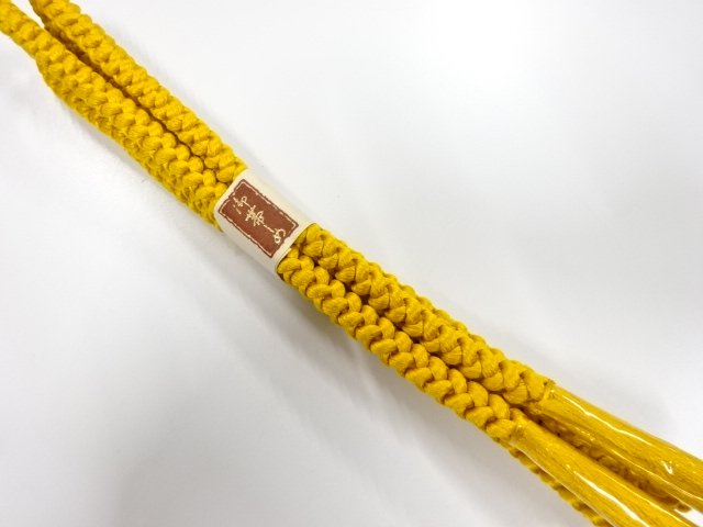 JAPANESE KIMONO / UNUSED HAND-TIED OBIJIME